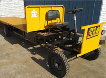 四輪電動平板車